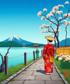 Island Stroll Paint Numbers