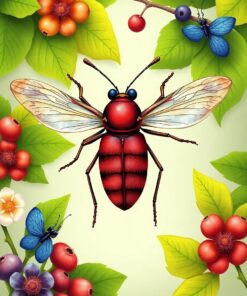 Insect Life Paint Numbers