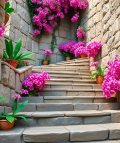 Stone Steps Paint Numbers