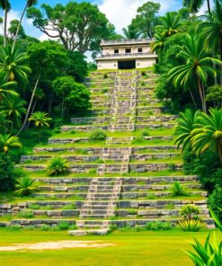 Calakmul Steps Paint Numbers