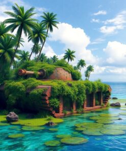 Tank Ruins Paint Numbers