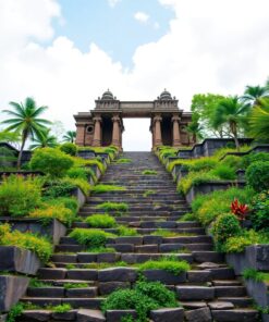 Temple Steps Paint Numbers