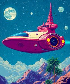 Bay Starship Paint Numbers