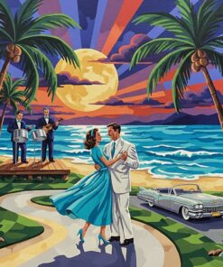 Realistic Palm Beach Serenade Paint By Numbers