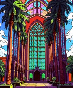 Cathedral Glass Paint Numbers