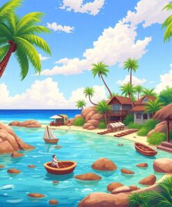 Fringed Cove Paint Numbers