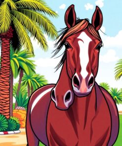 Pavilion Equines Paint Numbers