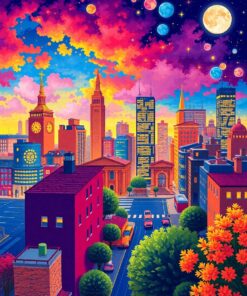 Poolside Retreat Paint Numbers