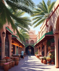 Shaded Bazaar Paint Numbers