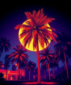 Tree Noir Paint Numbers