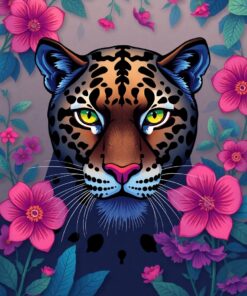 Floral Shadows Paint Numbers