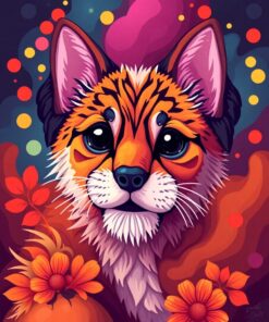 Floral Snack Paint Numbers