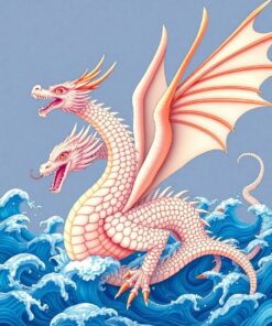 Ocean Dragon Paint Numbers