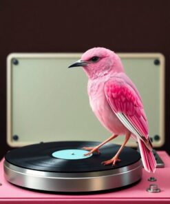 Turntable Bird Paint Numbers