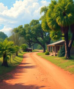 Dirt Road Paint Numbers