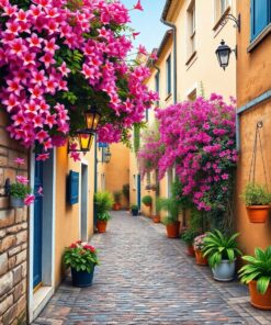 Cobblestone Path Paint Numbers