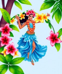 Dancer Wreath Paint Numbers