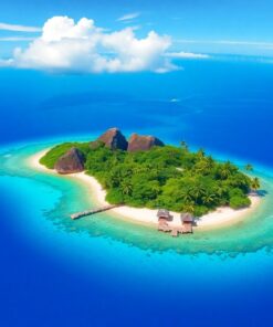 Polynesian Atoll Paint Numbers