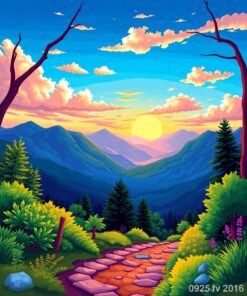 Cave Mask Paint Numbers