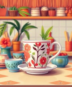 Cup Display Paint Numbers