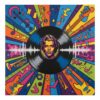 Realistic Pop Art Record Paint By Numbers
