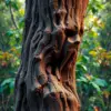 Realistic Potoo Bark Illusion Paint By Numbers