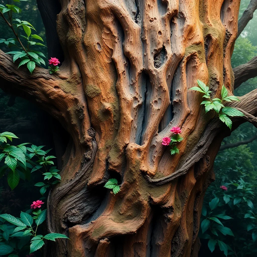 completed artwork display