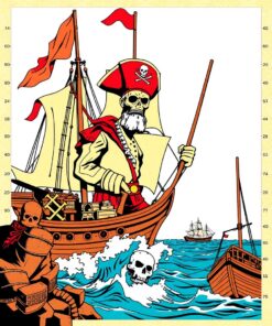 Pirate Chart Paint Numbers