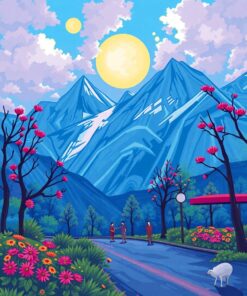 Broadcast Scene Paint Numbers