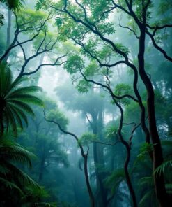 Canopy Mist Paint Numbers