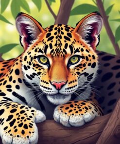 Feline Resting Paint Numbers