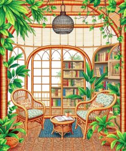 Book Retreat Paint Numbers