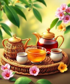 Tea Set Paint Numbers