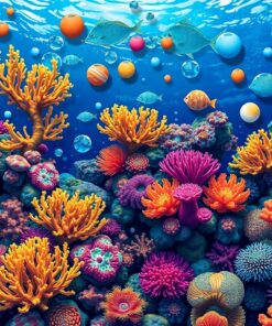 Reef Symbiosis Paint Numbers