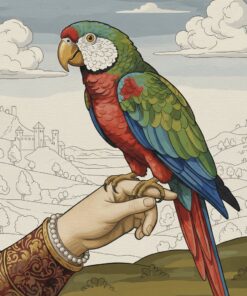 Realistic Renaissance Avian Companion Paint By Numbers