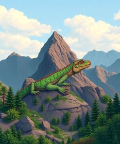 Mixtape Mountain Paint Numbers