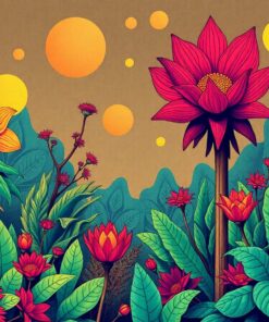 Alien Botany Paint Numbers