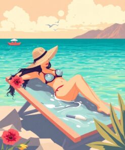 Bay Sunbather Paint Numbers