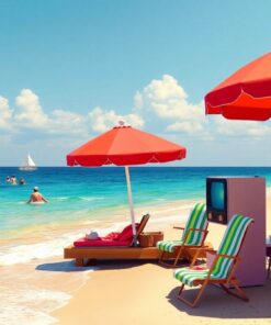 Beach Commercial Paint Numbers