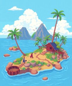 Island Gaming Paint Numbers