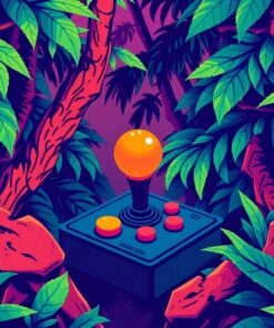 Jungle Joystick Paint Numbers