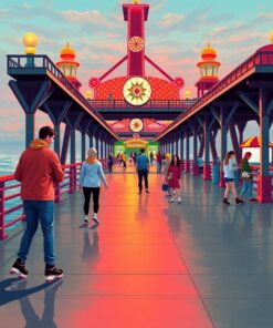 Pier Skating Paint Numbers