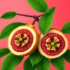 Realistic Ripe Passionfruit Pair Paint By Numbers