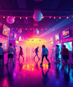 Disco Glow Paint Numbers