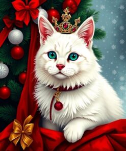 Christmas Pet Paint Numbers