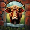 Realistic Rustic Gate Calf Paint By Numbers