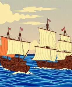 Trade Ships Paint Numbers