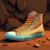 Realistic Sandy High Tops Paint By Numbers