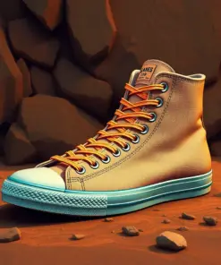 Realistic Sandy High Tops Paint By Numbers