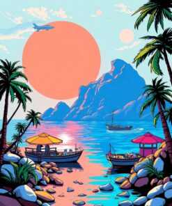 Island Haven Paint Numbers